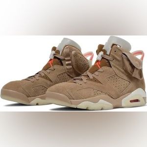 Travis Scott British Khaki Jordan 6 Retro
